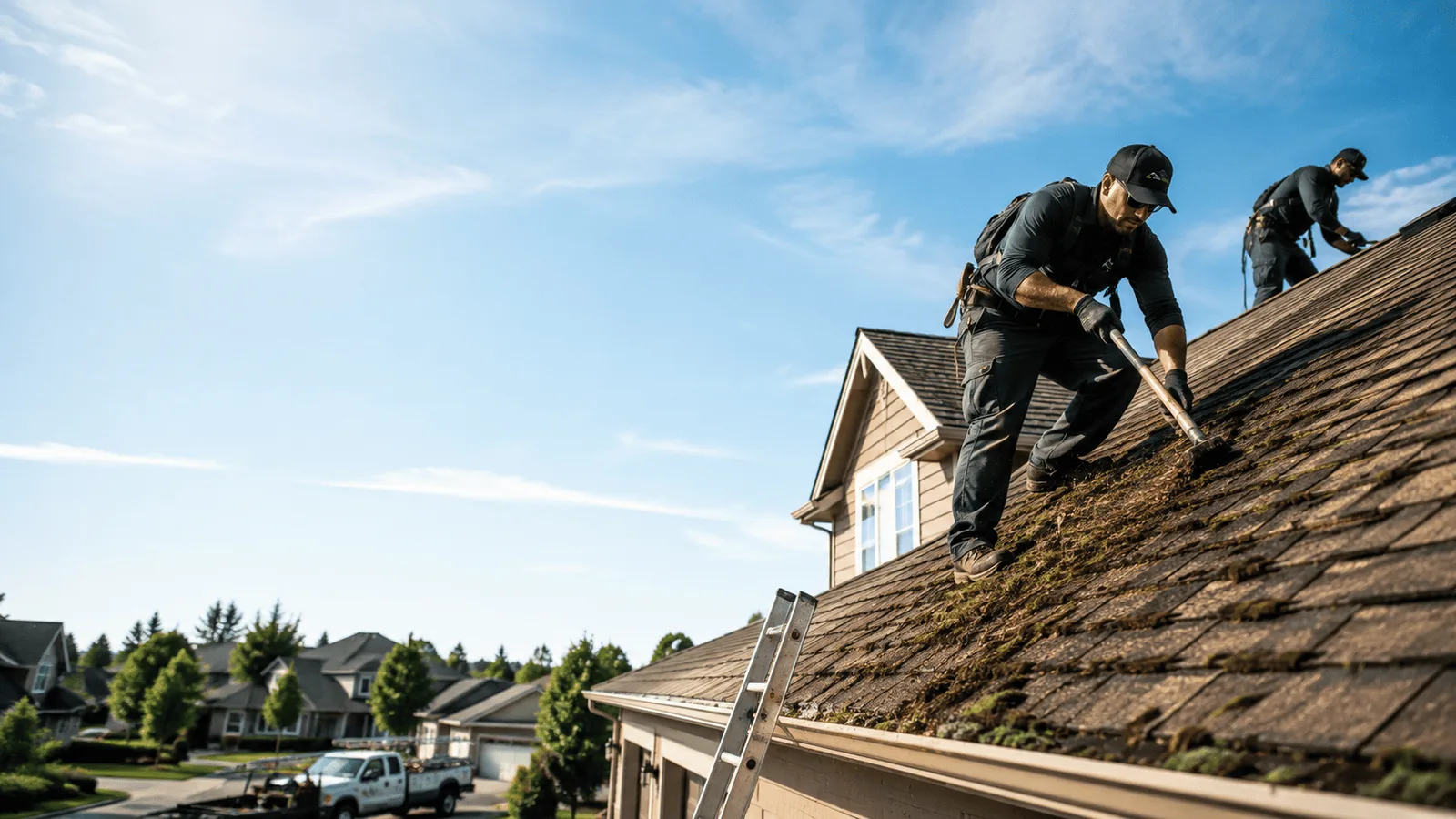 Roof Moss Removal in Wilbraham, MA near me